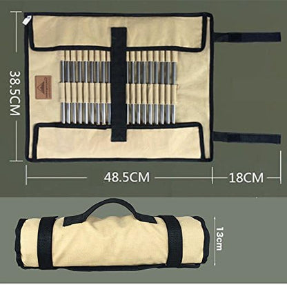 camping moon Canvas Fabric Peg Storage Bag B135