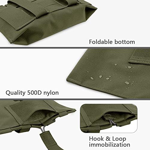 KRYDEX Tactical Blow Out Kit Bag Medical Pouch First Aid Bag IFAK Pouch with MOLLE and Belt Loop