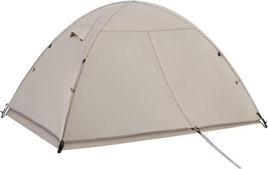 Ultralight Double Layer Waterproof 1/2 Person 4 Season Backpacking Dome Tent – Easy Setup Outdoor Essenssial Gear for Camping, Hiking, Hunting and Mountaineering