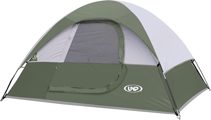 Camping Tent 2 Person, Waterproof Windproof Tent with Rainfly Easy Set up-Portable Dome Tents for Camping…