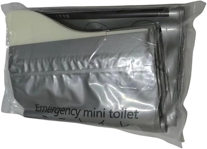 Emergency Mini Portable Toilet, 700cc Capacity, Unisex, for Travel, Camping, Traffic Jams (800)
