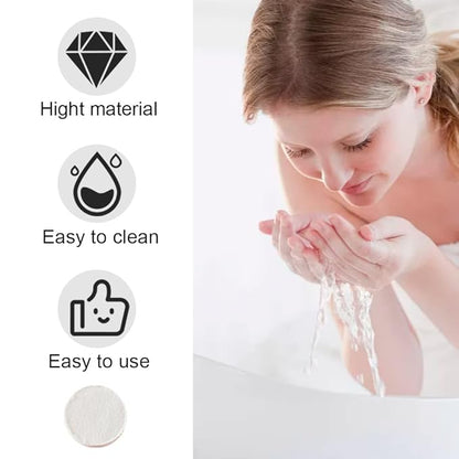 100 PCS Compressed Towels, Mini Face Towels,Tablets Portable Towels,Portable Mini Towels,Camping Wipes,Compressed Towels,Compressed WipesPertain Home Beauty and Outdoors Hiking