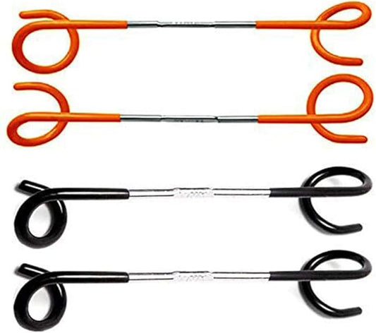 4 Pack Camping Lantern Hooks Hangers 11.6in Stainless Steel Tent Light Hangers Outdoor Lamp Hanger Non-Slip for Camping Hiking