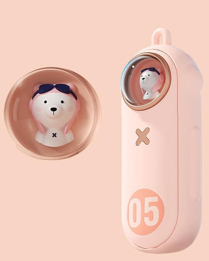 Portable Hand Warmer Electric Fast Warming Up Power Bank, 10000mAh Rechargeable Hand Warming 4 Heat Levels Double-Sided Heating, Cute Pocket USB Handwarmer for Outdoors Hunting Camping