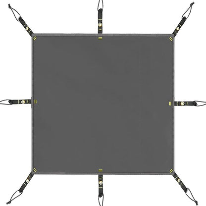 Tent Footprint Waterproof PU 3000 Easy Set up Heavy Duty Ultralight Tent Footprint for Camping,Hiking, Backpacking, Hammock, Beach Grey