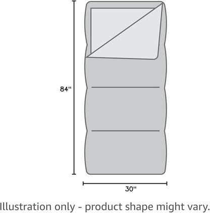 Kelty Cosmic 20 Down Mummy Sleeping Bag for Backpacking, Campers, 550 Fill Power, Recycled Fabrics with PFAS-Free DWR, Designed in Sunny Colorado,