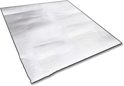 YYET Camping Mat Foam Foil Blanket for Camping Foam Pad Insulating Foil Mat Sleeping Tent Pad Thermal Mattress Mat Pad Waterproof Aluminum Camping mat Reflecting Heat