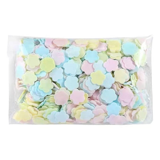 1000 Sheets Colorful Portable Disposable Paper Soap Portable Travel Hiking Washing Hand Bath Toiletry Paper Soap Sheets Portable Gentle Soap Papers for Soap Fragrance Hand Wash