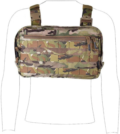 EMERSONGEAR Chest Pack Recon Kit Bag,Multi-Function Tool Pouch,Molle Vest Pouch Chest Bag for Men Tactical