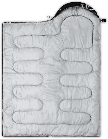 CVHOUSE Camping Sleeping Bags,3 Season Warm & Cool Weather,Lightweight,Waterproof Sleeping Bags for Adults & Kids,Traveling,and Outdoors,Camping Gear Equipment