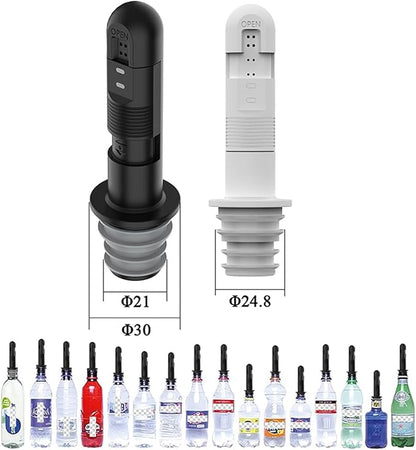 Portable Bidet Sprayer - Handheld, Powerful Spray, Fits Bottleneck 21-25mm Water Bottles - Ideal for Women & Children - ABS Material - Compact & Lightweight (500g)