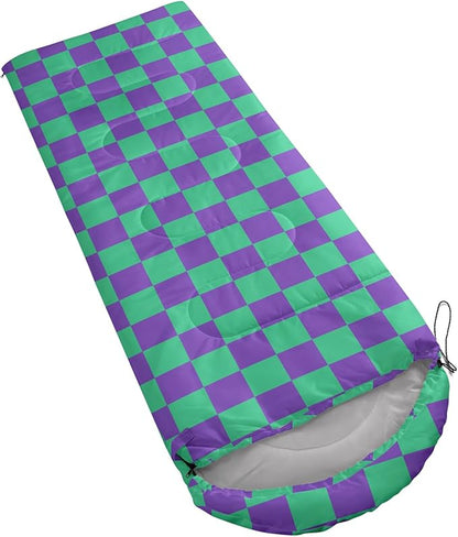 Sleeping Bags for Adults and Kids Backpacking Camping Sleeping Bags for Girls and Boys Lightweight Waterproof Cold/Warm Sleeping Bag for All Season
