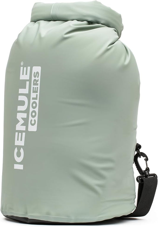 ICEMULE Classic Collapsible Sling Strap Cooler Hands Free, 100% Waterproof, Floats, 24+ Hours Cooling, Soft Sided Cooler for the Beach, Concerts, Traveling, RV-ing, Hiking, Kayaking, Camping & Fishing