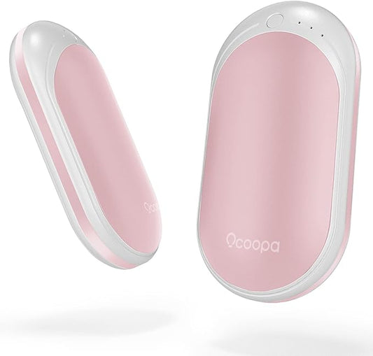 OCOOPA Hand Warmers Rechargeable, 1 Pack 5200mAh Electric Portable Pocket Heater, Heat Therapy Great for Raynauds, Hunting, Golf, Camping, Women Mens Gifts