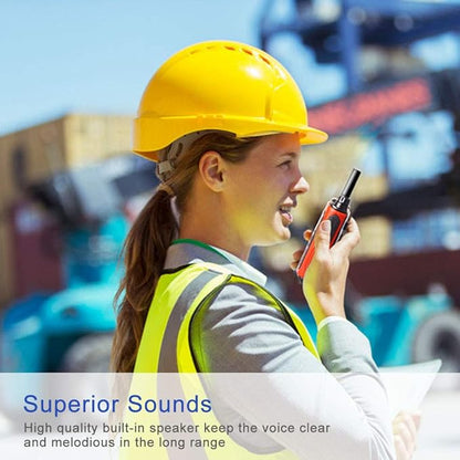 Rechargeable Walkie Talkies for Adults, 2 Pack Two-Way Radios Long Range 5 Miles for Family Camping Boys Girls Gift