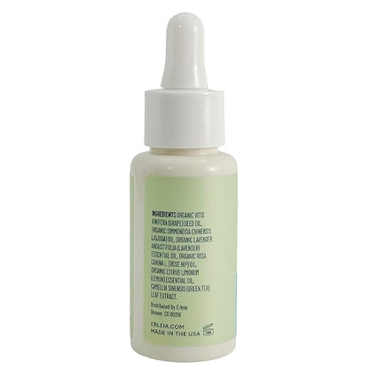 Anti-Aging Face Oil, Moisturizing Facial Oil with Natural Botanicals, Vegan, Cruelty-Free, Travel-Friendly Compostable Bottle