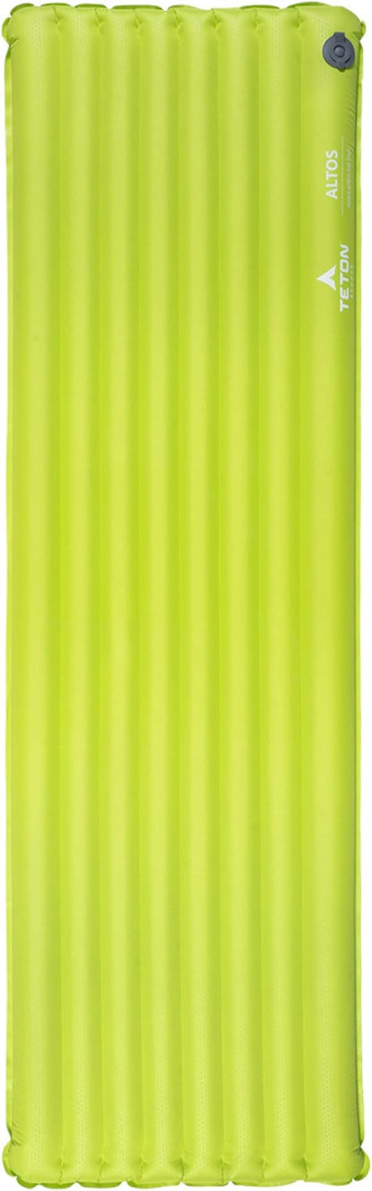 Teton Self Inflating Sleeping Pad, Inflatable Camping Sleeping Pads, Compact Mat for Camping, Backpacking, and Hiking.