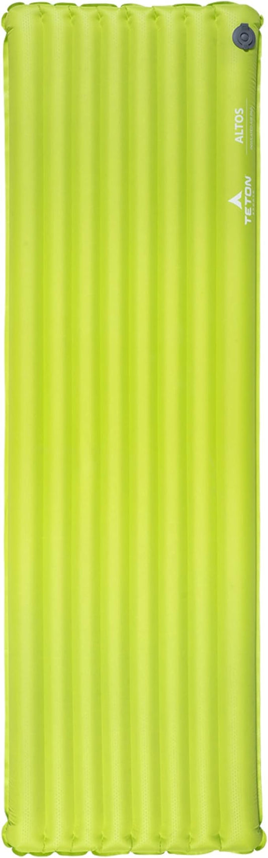 Teton Self Inflating Sleeping Pad, Inflatable Camping Sleeping Pads, Compact Mat for Camping, Backpacking, and Hiking.