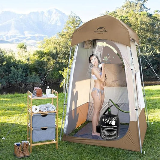 Vici 20L Portable Solar Camping Shower Bag Shower Electric Pump Tent car wash Equipment Outdoor spa Bath hot Water Bag Camping Furniture Accessories Portable Shower Pump