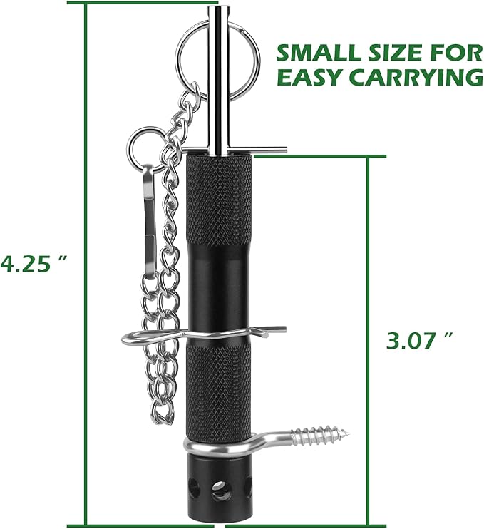 Perimeter Trip Alarm，Trip Wire Alarm Device，Use 209 Primers, Early Warning Security System for Camping and Property Safety