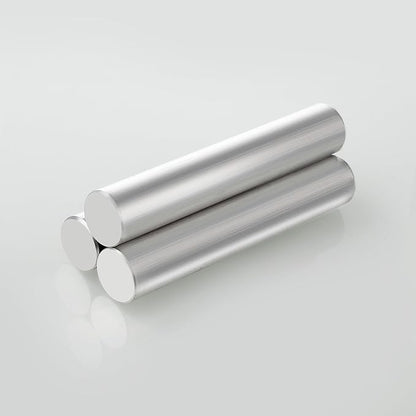 3 Pieces 99.99％ Magnesium Metal Rod, High Purity Mg Bar for Fire Starter, Survival Emergency, Sparks Accessory for Outdoor Travel Camping Hiking 3.5" Long x 0.63" Diameter (900mm x 16mm)