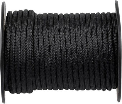 West Coast Paracord 100, 50 Feet 550 Lb. Paracord Parachute Rope Great for Outdoors Camping, Storage Kayak Utility Spool Many Colors