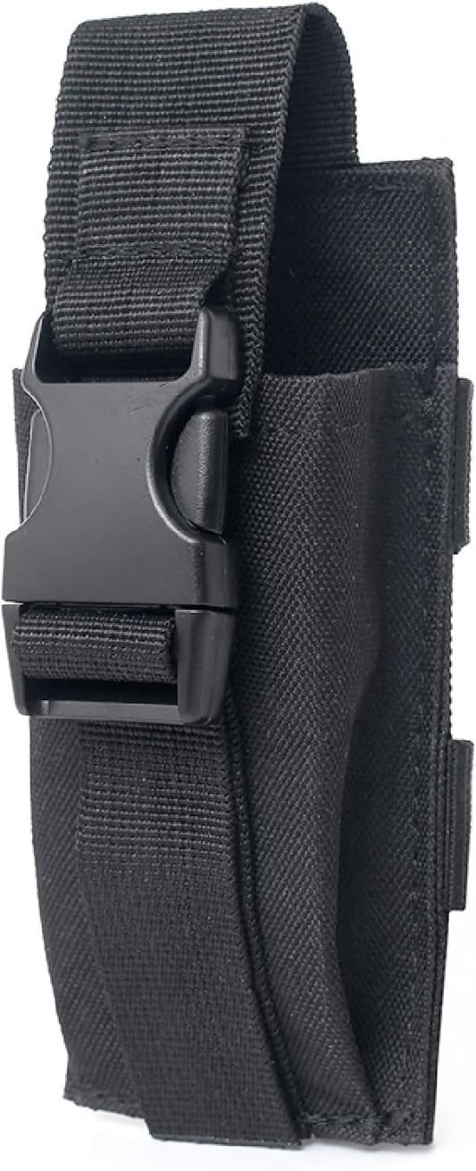 JEELAD Flashlight Accessory Bag Multifunctional Flashlight Bag Molle Accessory Pouch Shoulder Tape Additional Bag Tools Pouch
