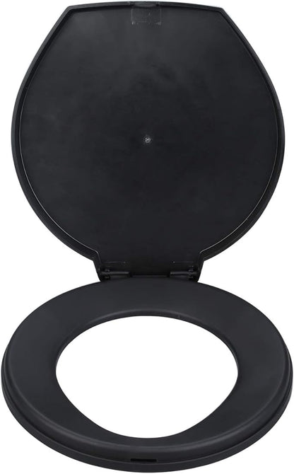 Portable Emergency Toilet Seat for 5 Gallon Buckets Outdoor Camping Snap on Luggable Loo Toilet Cover for Adults and Kids