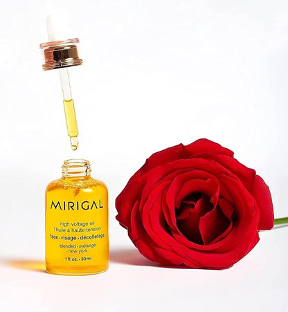 High Voltage Oil | Anti Aging Facial Serum Restorative Hydrating for Wrinkles, Fine Lines, Dark Spots | Infused with Vitamin C, A, E, Jojoba, Camilla, Rose Hip Oil Dry Skin Moisturizer 30ml