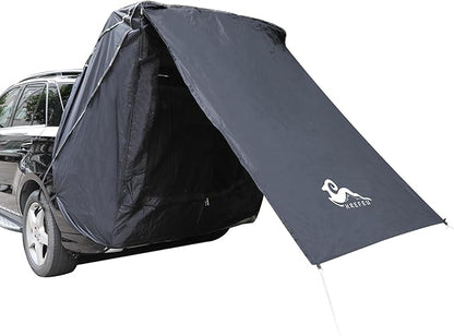 SUV Tent Car Awning, UPF 50++ with Portable Waterproof Storage Bag, Tear-Resistant, Large Space, Good Vision, Smooth Ventilation, Suitable for Outdoor Beach Camping Auto Canopy Shade…