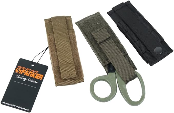 EXCELLENT ELITE SPANKER Tactics Scissors Tool EMT EMS Medical Shears Pouch Scissors Bag Hand Tools PouchEMS Medical Shears Pouch