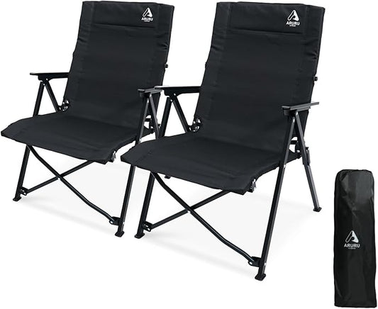 Folding Camping Chair, Portable Outdoor Lawn Chairs for Adults Heavy Duty for Beach, Fishing,Picnic,Concert Sports, Collapsible Camp Chairs