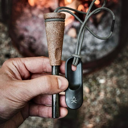 überleben Fire Starter for Survival - Waterproof Flint and Steel - Camping Fire Starter