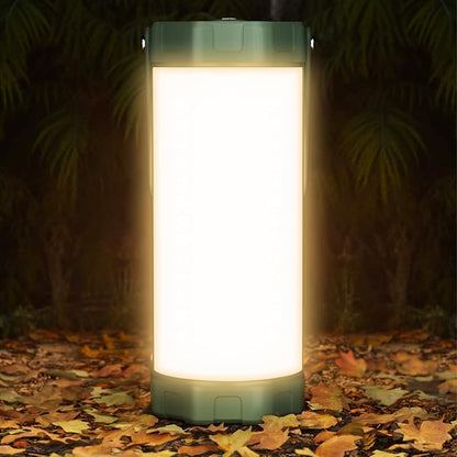 Glocusent Camping Lantern Rechargeable, Up to 80Hrs, 5000mAh 106 LED Lantern with 5 Brightness 3 Modes & SOS, IP68 Waterproof, Max 1200LM, Camping Light for Power Outages Hiking Emergency Hurricane