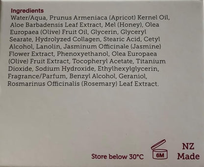 Manuka Lane Luxury Moisturizing Day Cream The Ultimate Skin Moisturizer with real New Zealand Manuka Honey, Hydrolyzed Collagen, and skin-enriching Lanolin