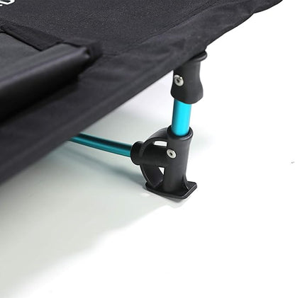 FE Active Folding Camping Cot - Lightweight, Compact & Portable Camping Bed, Comfortable Sleeping Cots for Adults & Kids - Camp Cot Fits Single Air Mattress Pad|Designed in California, USA