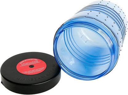 Bear Canister for Backpacking. 4 Sizes: BV500, BV475, BV450, BV425. Bear Resistant Food Container for Camping, Hiking, Fishing, Canoeing, Hunting, bikepacking. Bear Vault is Bear Safe!
