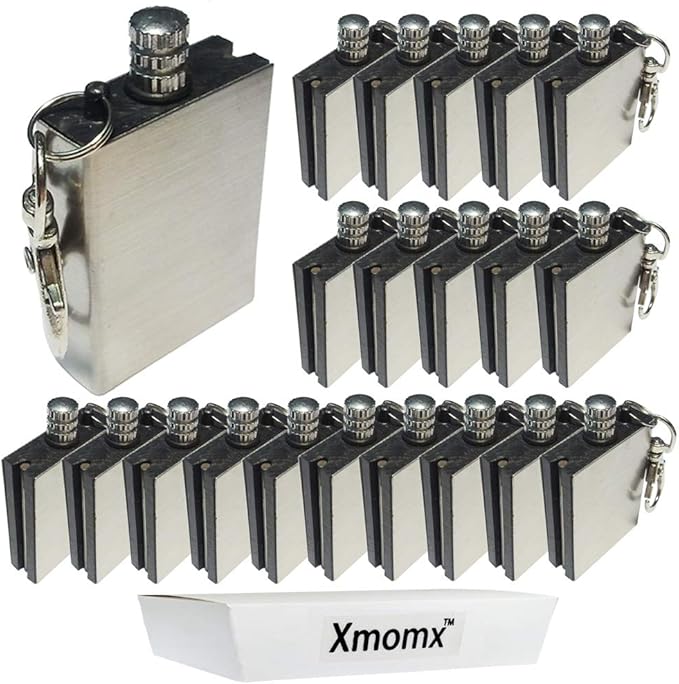 20 x Hiking Emergency Survival Camping Fire Starter Flint Metal Match Lighter