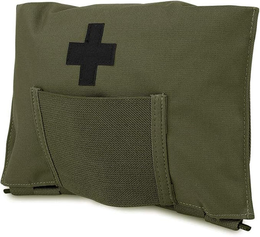 KRYDEX Tactical Blow Out Kit Bag Medical Pouch First Aid Bag IFAK Pouch with MOLLE and Belt Loop