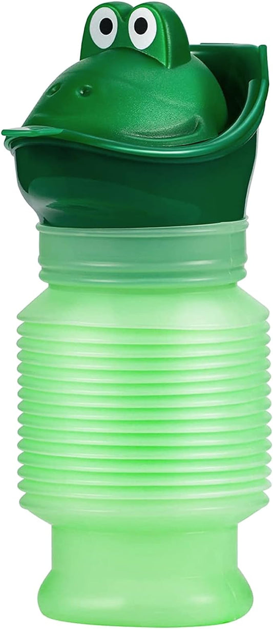 Scalable Emergency Urinal, 600ml Portable Toilet for Car, Portable Mini Outdoor Camping Travel Shrinkable Personal Mobile Toilet Potty Pee Bottle for Kids Adult