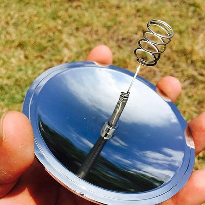 Camping Solar Spark Lighter Fire Starter Solar Fire Spark Starter Camping Survival Fire Emergency Fire Ignition Outdoor Tool Camping Solar Spark Lighter Windproof Fire Starter Emergency Travel Kits