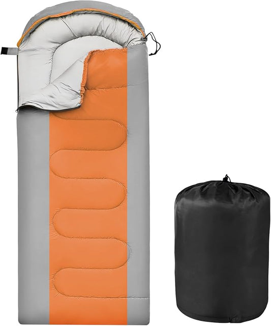 OBTANIM Sleeping Bags Portable Waterproof Camping Sleeping Bag for Adults Kids 4 Seasons Cold Weather or Warm Backpacking Hiking Mountaineering Indoor Outdoor Use