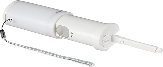 TOTO Portable Travel Washlet, White, HW300#W, 180 ml, Plastic, Round, 0.7 pounds, Centerset Installation