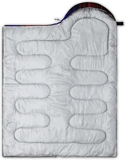 BSNTHO Camping Sleeping Bags,3 Season Warm & Cool Weather,Lightweight,Waterproof Sleeping Bags for Adults & Kids,Traveling,and Outdoors,Camping Gear Equipment