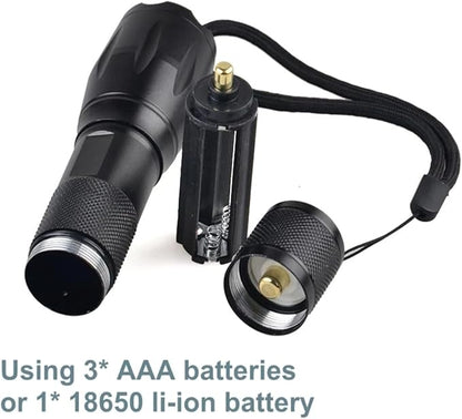 Outdoor 1000 Lumen Zoomable Flash Light G700 Tactical XML T6 LED