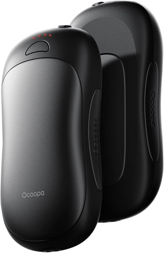 OCOOPA UT3 PRO Hand Warmers Rechargeable 2 Pack, Magnetic Double-Sided Heating with Larger Surface, Long Lasting Warmth Up to 9 Hours, 4 Heat Levels, Max 136℉, Men Tech Gift for Hunting,Camping
