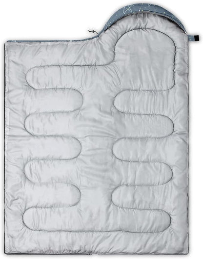 BailiPromise Camping Sleeping Bags,3 Season Warm & Cool Weather,Lightweight,Waterproof Sleeping Bags for Adults & Kids,Traveling,and Outdoors,Camping Gear Equipment