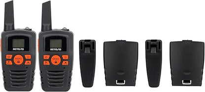 Retevis RA35 Walkie Talkies for Adults Kids, Long Range Walkie Talkies, Easy to Use Clear Sound, Portable 2 Way Radio, 22CH VOX Flashlight, Kids Walkie Talkie Set of 2 for Camping Hiking Car Travel