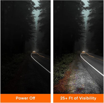 2-Pc Flashlights for Runners and Walkers - Dog Walking Flashlight - Grab and Go Lightweight Night Running Light (Silver)