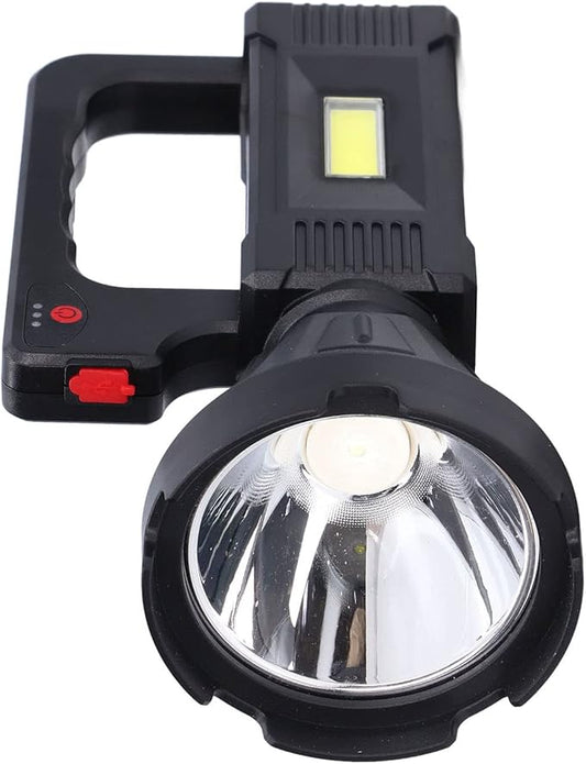Spotlight Flashlight, Smart Battery Display USB Charging Design Powerful Flashlights for Expedition for Outdoor for Travel
